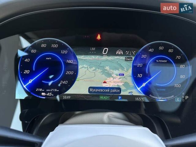 Синий Мерседес EQS SUV, объемом двигателя 0 л и пробегом 16 тыс. км за 102999 $, фото 30 на Automoto.ua