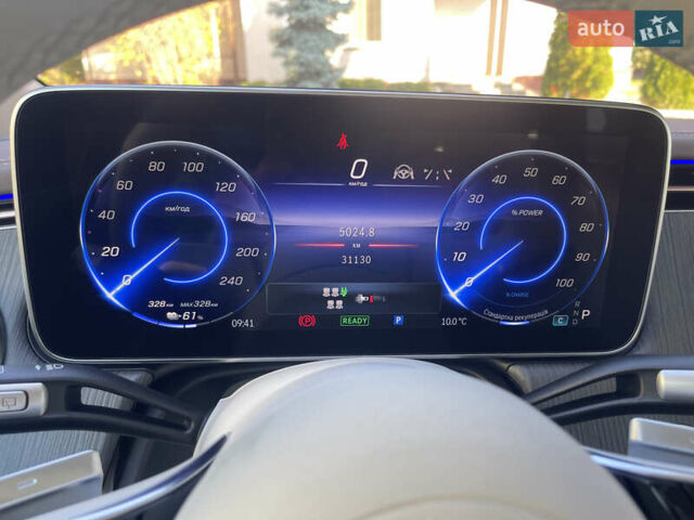 Синий Мерседес EQS SUV, объемом двигателя 0 л и пробегом 31 тыс. км за 67000 $, фото 49 на Automoto.ua