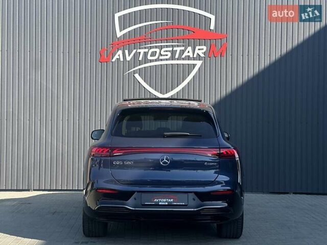 Синий Мерседес EQS SUV, объемом двигателя 0 л и пробегом 16 тыс. км за 102999 $, фото 17 на Automoto.ua