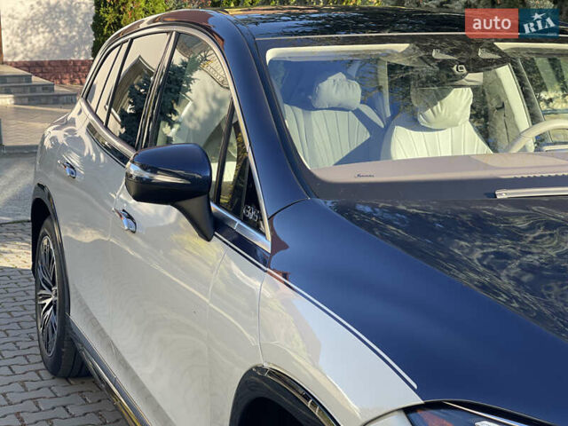 Синий Мерседес EQS SUV, объемом двигателя 0 л и пробегом 31 тыс. км за 67000 $, фото 4 на Automoto.ua