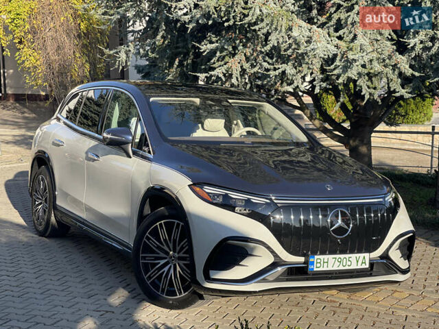 Синий Мерседес EQS SUV, объемом двигателя 0 л и пробегом 31 тыс. км за 67000 $, фото 2 на Automoto.ua