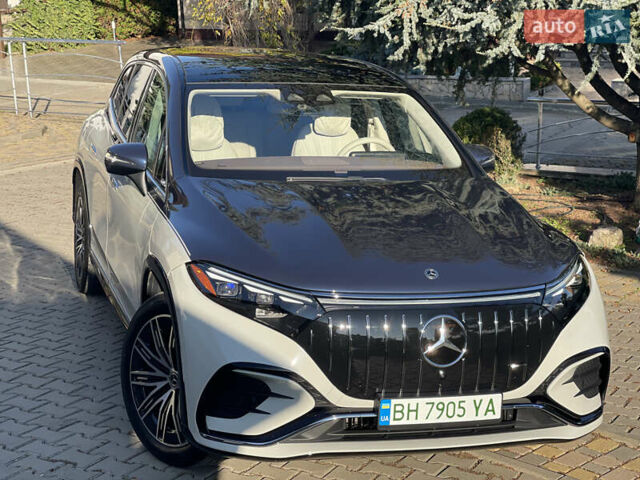 Синий Мерседес EQS SUV, объемом двигателя 0 л и пробегом 31 тыс. км за 67000 $, фото 1 на Automoto.ua