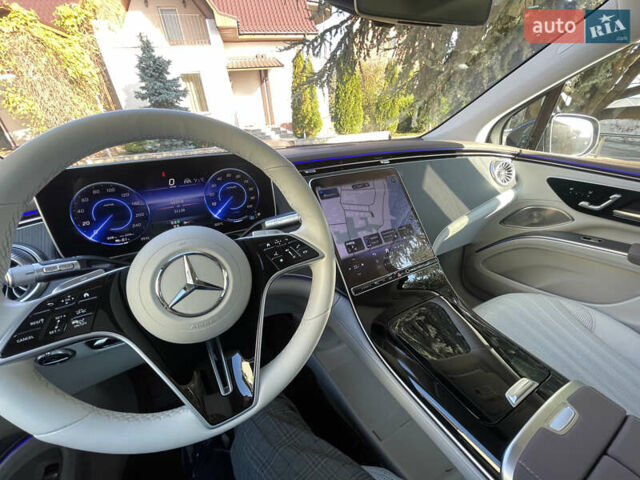 Синий Мерседес EQS SUV, объемом двигателя 0 л и пробегом 31 тыс. км за 67000 $, фото 50 на Automoto.ua