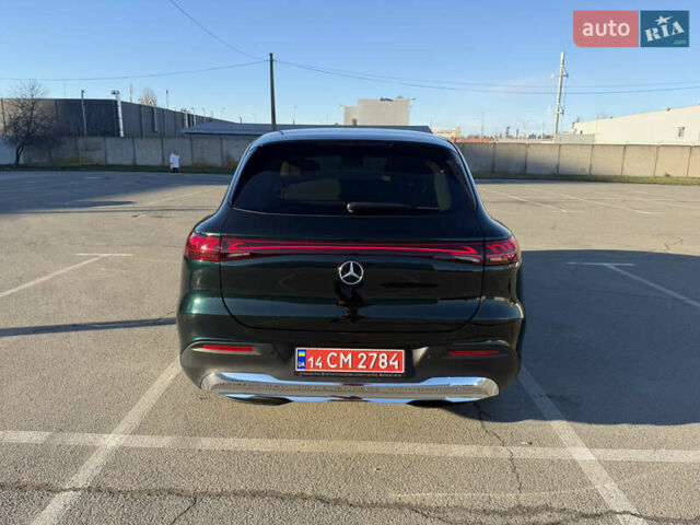 Зеленый Мерседес EQS SUV, объемом двигателя 0 л и пробегом 39 тыс. км за 55600 $, фото 3 на Automoto.ua