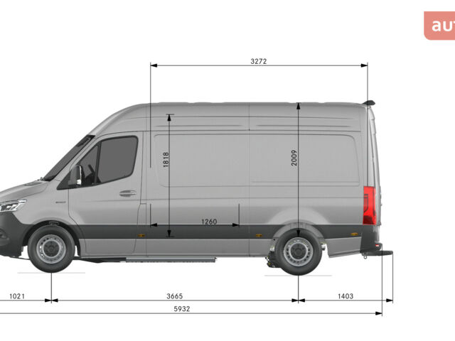 купити нове авто Мерседес eSprinter 2024 року від офіційного дилера Галичина-Авто Мерседес фото