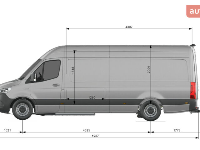 купити нове авто Мерседес eSprinter 2025 року від офіційного дилера Галичина-Авто Мерседес фото
