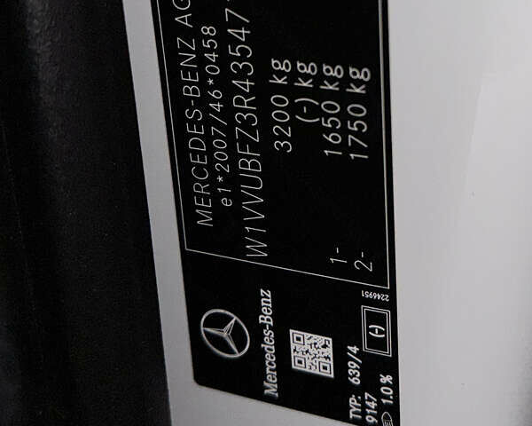 Білий Мерседес eVito, об'ємом двигуна 0 л та пробігом 11 тис. км за 24999 $, фото 24 на Automoto.ua