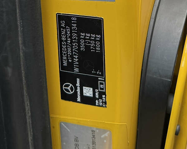 Желтый Мерседес eVito, объемом двигателя 0 л и пробегом 95 тыс. км за 18999 $, фото 16 на Automoto.ua