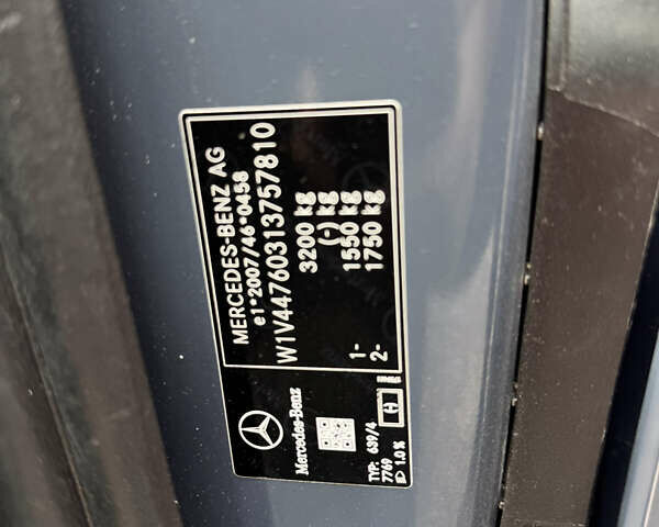 Сірий Мерседес eVito, об'ємом двигуна 0 л та пробігом 37 тис. км за 15700 $, фото 13 на Automoto.ua