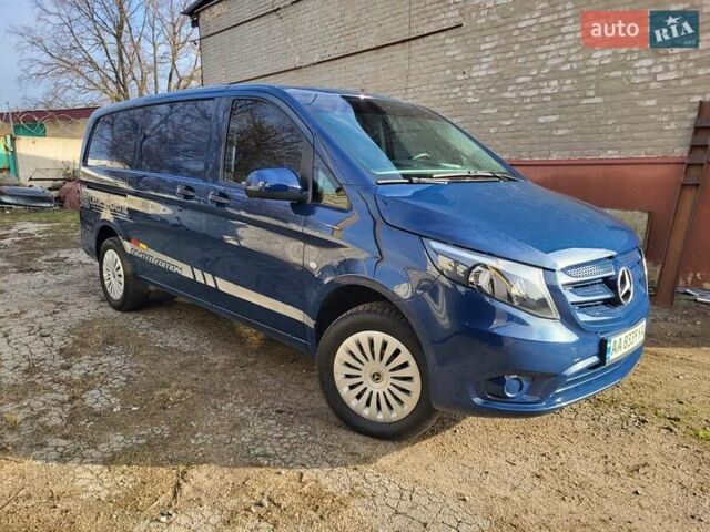 Синий Мерседес eVito, объемом двигателя 0 л и пробегом 47 тыс. км за 15600 $, фото 1 на Automoto.ua