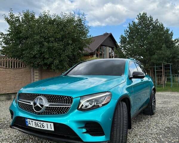 Белый Мерседес GLC-Class Coupe, объемом двигателя 3 л и пробегом 80 тыс. км за 43999 $, фото 7 на Automoto.ua