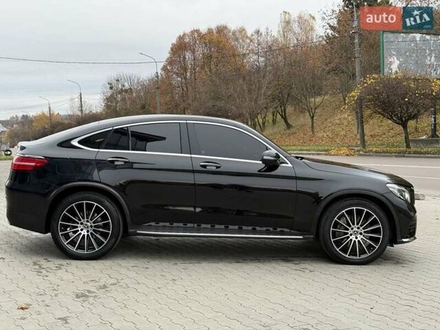 Черный Мерседес GLC-Class Coupe, объемом двигателя 2.2 л и пробегом 124 тыс. км за 38500 $, фото 6 на Automoto.ua