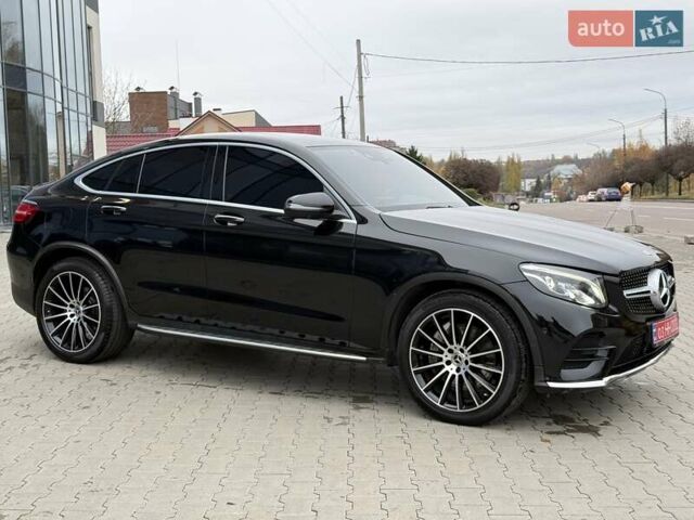 Черный Мерседес GLC-Class Coupe, объемом двигателя 2.2 л и пробегом 124 тыс. км за 38500 $, фото 5 на Automoto.ua