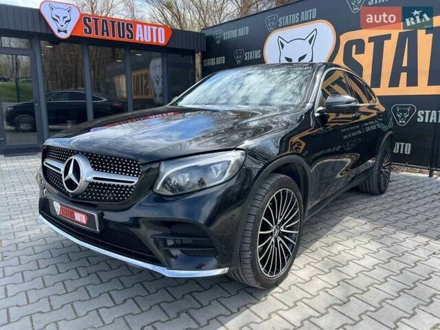 Черный Мерседес GLC-Class Coupe, объемом двигателя 2.99 л и пробегом 253 тыс. км за 39900 $, фото 2 на Automoto.ua