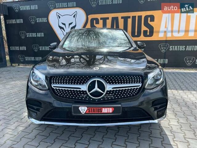Черный Мерседес GLC-Class Coupe, объемом двигателя 2.99 л и пробегом 253 тыс. км за 39900 $, фото 1 на Automoto.ua