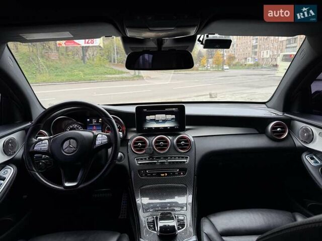 Черный Мерседес GLC-Class Coupe, объемом двигателя 2.2 л и пробегом 124 тыс. км за 38500 $, фото 15 на Automoto.ua