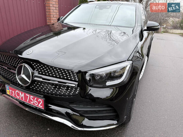 Черный Мерседес GLC-Class Coupe, объемом двигателя 2.14 л и пробегом 89 тыс. км за 36900 $, фото 5 на Automoto.ua