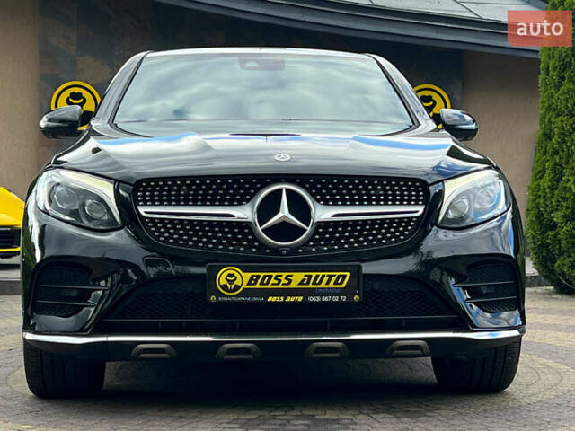 Чорний Мерседес GLC-Class Coupe, об'ємом двигуна 2.2 л та пробігом 131 тис. км за 39500 $, фото 1 на Automoto.ua
