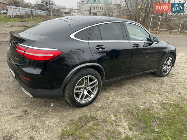 Черный Мерседес GLC-Class Coupe, объемом двигателя 2.14 л и пробегом 111 тыс. км за 39000 $, фото 2 на Automoto.ua