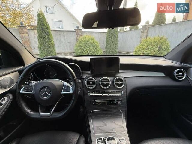 Черный Мерседес GLC-Class Coupe, объемом двигателя 1.99 л и пробегом 150 тыс. км за 44000 $, фото 5 на Automoto.ua