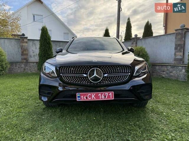 Черный Мерседес GLC-Class Coupe, объемом двигателя 1.99 л и пробегом 150 тыс. км за 44000 $, фото 1 на Automoto.ua