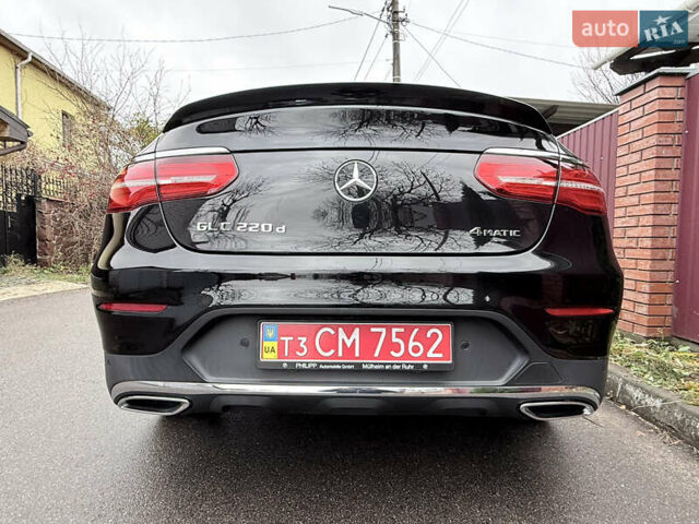 Черный Мерседес GLC-Class Coupe, объемом двигателя 2.14 л и пробегом 89 тыс. км за 36900 $, фото 17 на Automoto.ua
