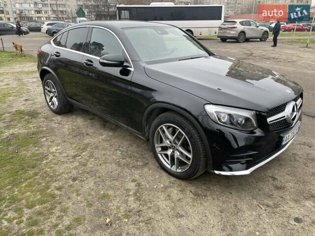 Черный Мерседес GLC-Class Coupe, объемом двигателя 2.14 л и пробегом 111 тыс. км за 39000 $, фото 1 на Automoto.ua