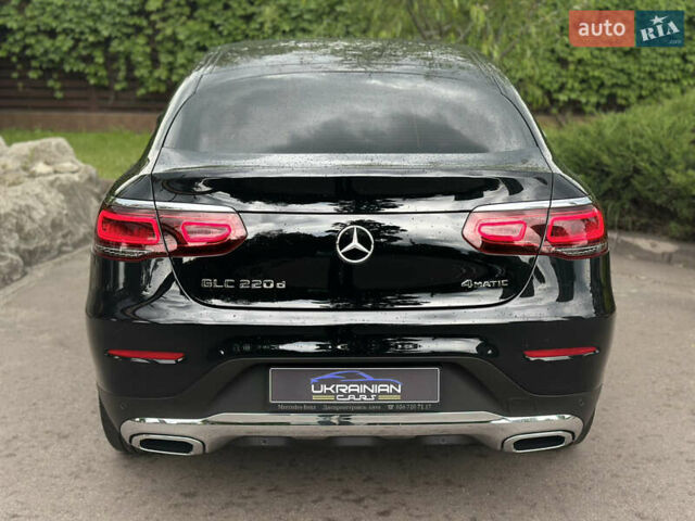 Черный Мерседес GLC-Class Coupe, объемом двигателя 1.95 л и пробегом 52 тыс. км за 45999 $, фото 11 на Automoto.ua