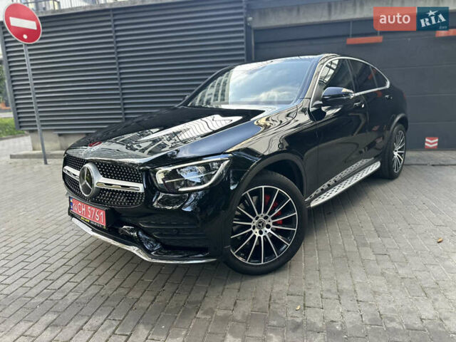 Черный Мерседес GLC-Class Coupe, объемом двигателя 2.93 л и пробегом 81 тыс. км за 54500 $, фото 3 на Automoto.ua