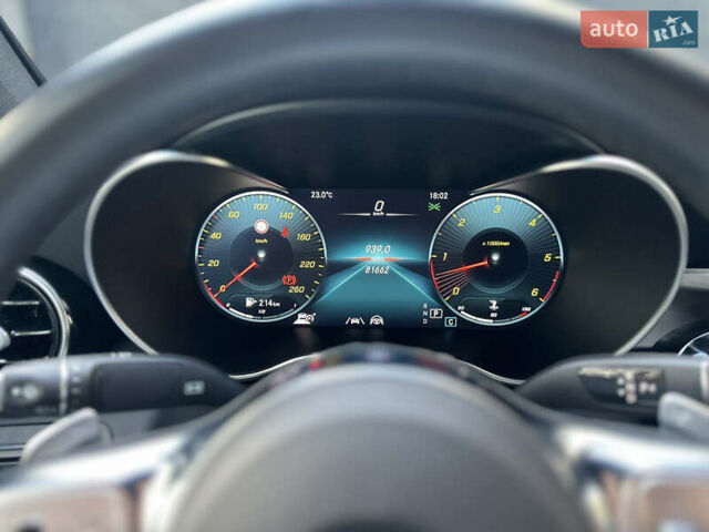 Черный Мерседес GLC-Class Coupe, объемом двигателя 2.93 л и пробегом 81 тыс. км за 54500 $, фото 21 на Automoto.ua