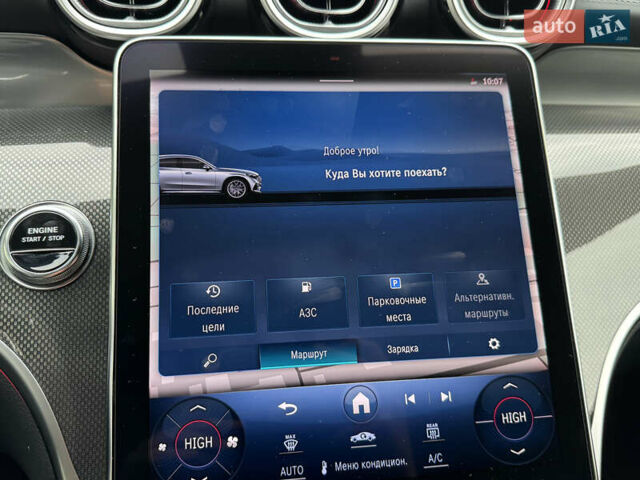 Мерседес GLC-Class Coupe 2024 у Києві на Automoto.ua Чорний Мерседес GLC-Class Coupe, об'ємом двигуна 2 л та пробігом 19 тис. км за 129999 $, фото 79 на Automoto.ua