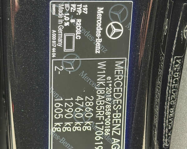 Мерседес GLC-Class Coupe 2024 у Києві на Automoto.ua Чорний Мерседес GLC-Class Coupe, об'ємом двигуна 2 л та пробігом 19 тис. км за 129999 $, фото 105 на Automoto.ua