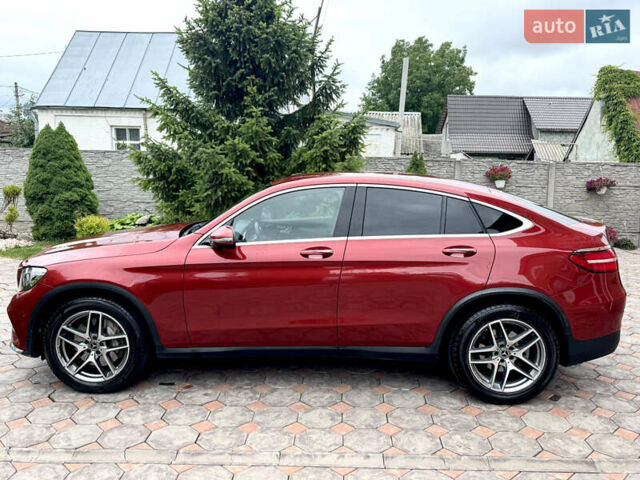 Красный Мерседес GLC-Class Coupe, объемом двигателя 3 л и пробегом 134 тыс. км за 40500 $, фото 4 на Automoto.ua