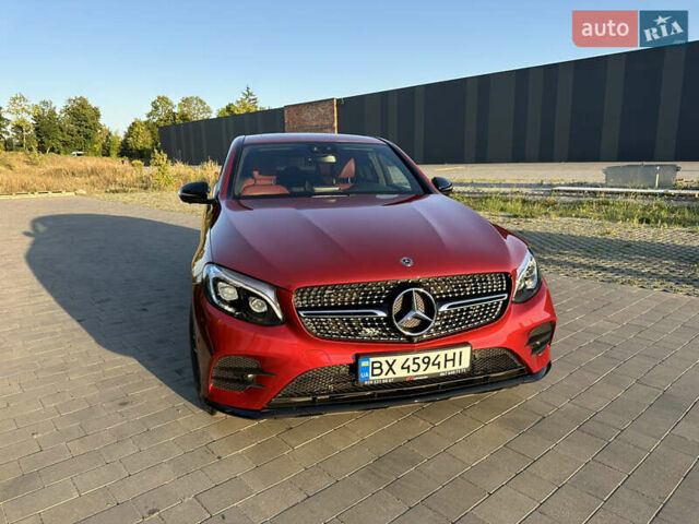 Красный Мерседес GLC-Class Coupe, объемом двигателя 2.14 л и пробегом 65 тыс. км за 43000 $, фото 9 на Automoto.ua