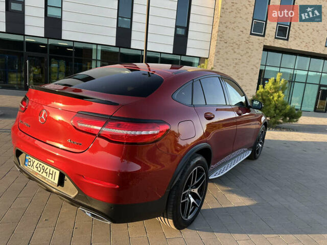 Красный Мерседес GLC-Class Coupe, объемом двигателя 2.14 л и пробегом 65 тыс. км за 43000 $, фото 14 на Automoto.ua
