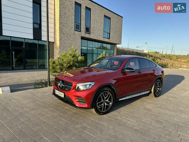Красный Мерседес GLC-Class Coupe, объемом двигателя 2.14 л и пробегом 65 тыс. км за 43000 $, фото 7 на Automoto.ua