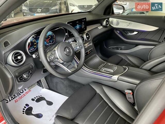 Червоний Мерседес GLC-Class Coupe, об'ємом двигуна 1.99 л та пробігом 80 тис. км за 42500 $, фото 21 на Automoto.ua