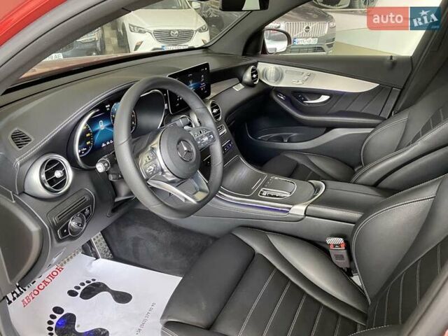 Червоний Мерседес GLC-Class Coupe, об'ємом двигуна 1.99 л та пробігом 80 тис. км за 42500 $, фото 20 на Automoto.ua