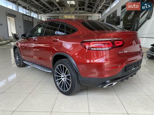 Червоний Мерседес GLC-Class Coupe, об'ємом двигуна 1.99 л та пробігом 80 тис. км за 42500 $, фото 12 на Automoto.ua
