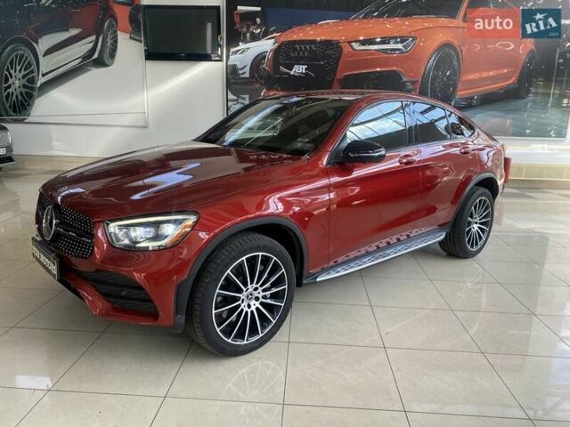 Червоний Мерседес GLC-Class Coupe, об'ємом двигуна 1.99 л та пробігом 80 тис. км за 42500 $, фото 5 на Automoto.ua