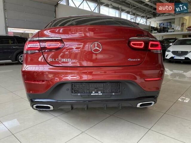 Червоний Мерседес GLC-Class Coupe, об'ємом двигуна 1.99 л та пробігом 80 тис. км за 42500 $, фото 14 на Automoto.ua