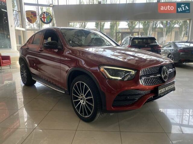 Червоний Мерседес GLC-Class Coupe, об'ємом двигуна 1.99 л та пробігом 80 тис. км за 42500 $, фото 7 на Automoto.ua