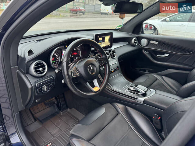 Серый Мерседес GLC-Class Coupe, объемом двигателя 2.2 л и пробегом 260 тыс. км за 34777 $, фото 25 на Automoto.ua