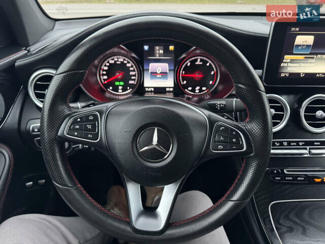 Серый Мерседес GLC-Class Coupe, объемом двигателя 2.2 л и пробегом 260 тыс. км за 34777 $, фото 29 на Automoto.ua