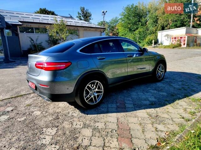 Серый Мерседес GLC-Class Coupe, объемом двигателя 2.99 л и пробегом 125 тыс. км за 44500 $, фото 7 на Automoto.ua