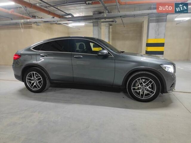 Серый Мерседес GLC-Class Coupe, объемом двигателя 2.99 л и пробегом 124 тыс. км за 45900 $, фото 3 на Automoto.ua