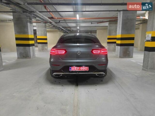 Серый Мерседес GLC-Class Coupe, объемом двигателя 2.99 л и пробегом 124 тыс. км за 45900 $, фото 7 на Automoto.ua