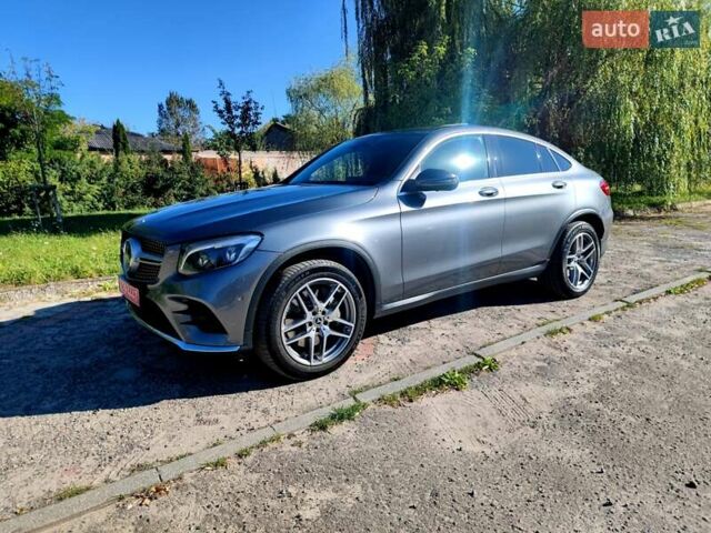 Серый Мерседес GLC-Class Coupe, объемом двигателя 2.99 л и пробегом 125 тыс. км за 44500 $, фото 3 на Automoto.ua