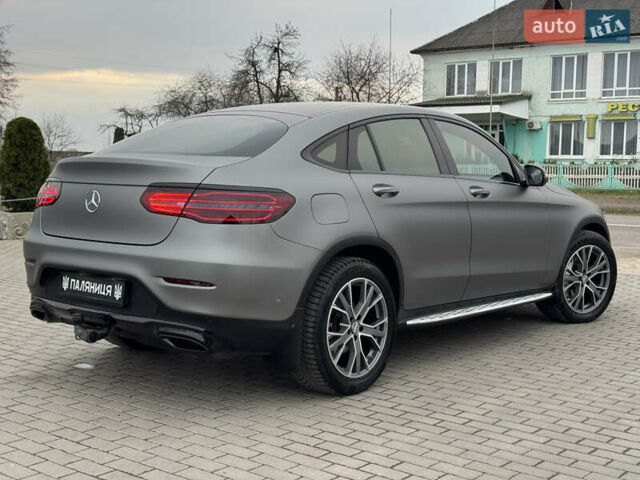 Серый Мерседес GLC-Class Coupe, объемом двигателя 2.2 л и пробегом 260 тыс. км за 34777 $, фото 18 на Automoto.ua