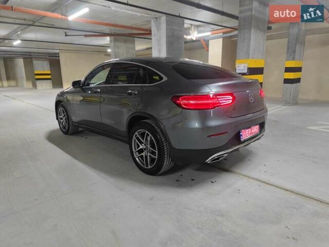 Серый Мерседес GLC-Class Coupe, объемом двигателя 2.99 л и пробегом 124 тыс. км за 45900 $, фото 8 на Automoto.ua